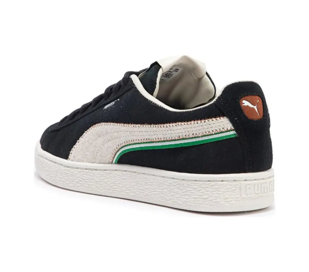 Giày Puma Suede ‘Black Warm White’ 397266-02 - Ảnh 5