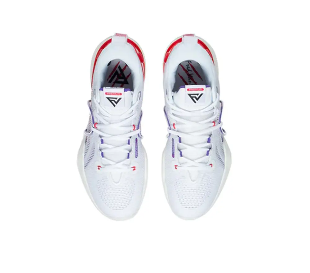 Giày Li-Ning Speed 8 Premium 'White Red' ABAS015-4 - Ảnh 3