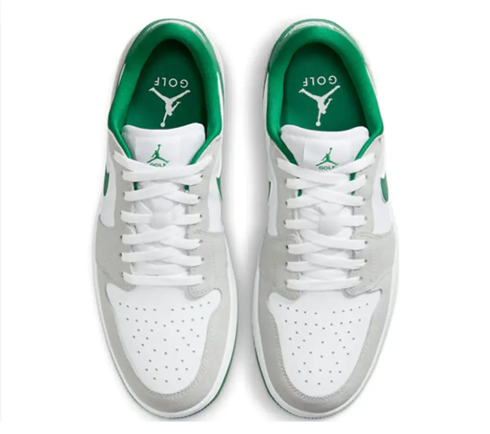 Giày Nike Air Jordan 1 Retro Low 'Golf Pine Green' DD9315-112 - Ảnh 9