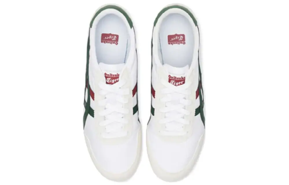 Giày Onitsuka Tiger Track Trainer White Green D318N-100 - Ảnh 7