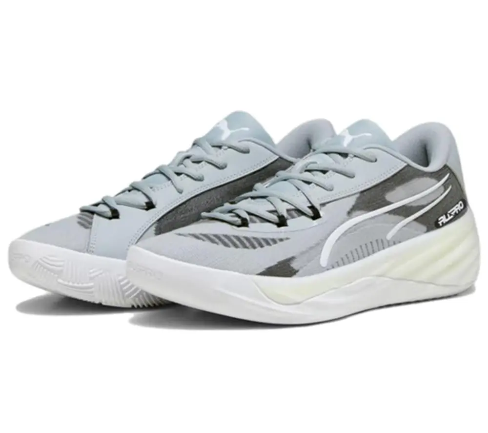 Giày PUMA All-Pro Nitro TEAM 'Grey White' 379081-05 - Ảnh 4