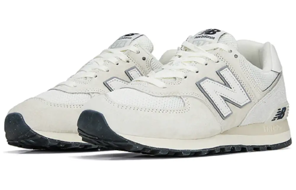 Giày New Balance 574 CNY Sneakers 'Beige White' U574LS2 - Ảnh 4