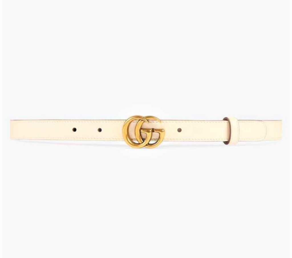 Thắt Lưng Gucci Women’s Marmont Double G Buckle Belt 409417-AP00T-9022 - Ảnh 2