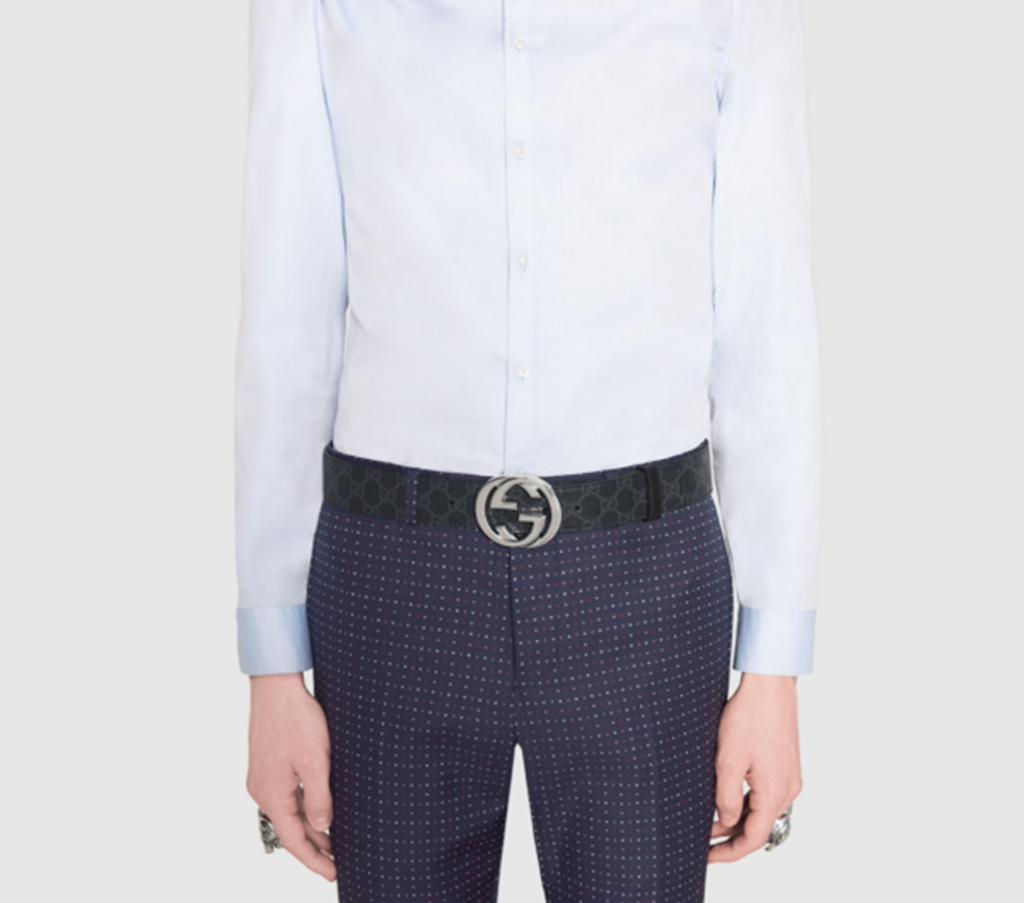 Thắt Lưng Gucci MBT1 G Buckle Supreme Belt 411924-KGDHX-8449 - Ảnh 2