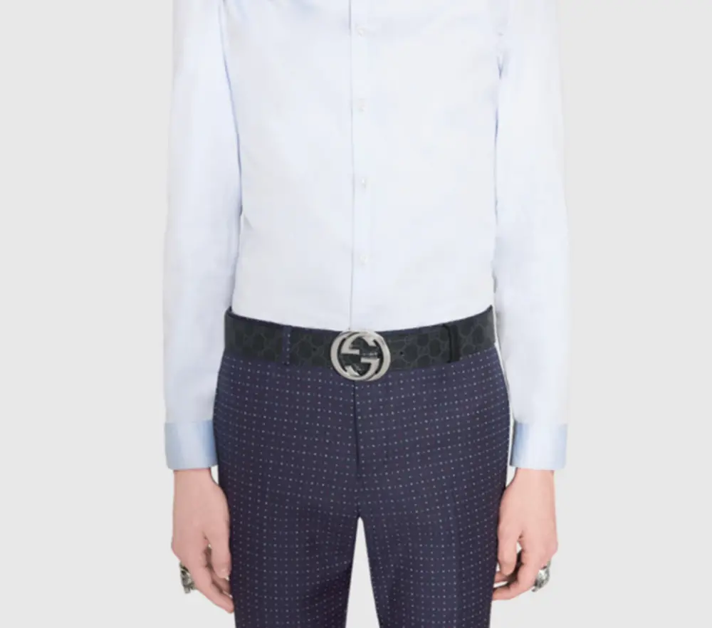 Alternative view of Thắt Lưng Gucci MBT1 G Buckle Supreme Belt 411924-KGDHX-8449