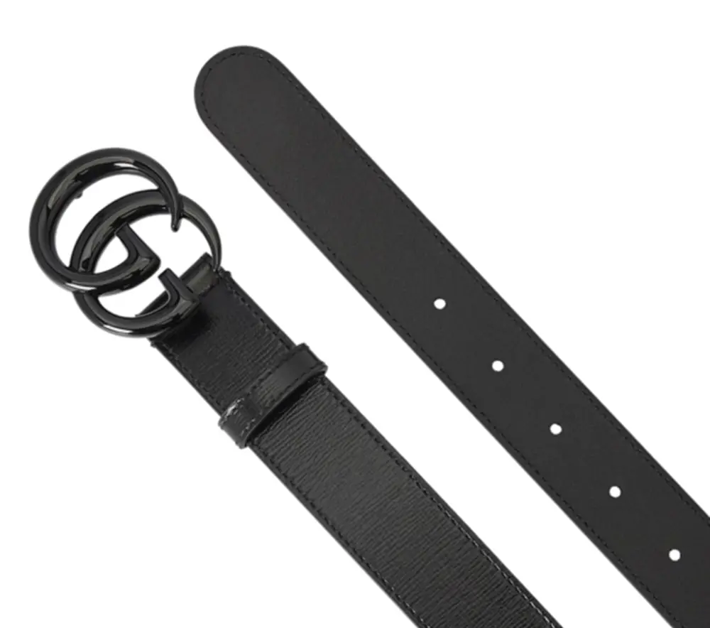 Alternative view of Thắt Lưng Gucci GG Marmont ‘Black’ 414516-18YXV-1000