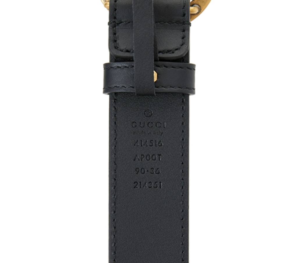 Thắt Lưng Gucci Double G ‘Black’ 414516-AP00T-1000 - Ảnh 3