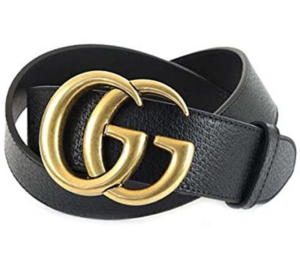 Alternative view of Thắt Lưng Gucci 21FW GG Gold Buckle Belt 406831-DJ20T-1000