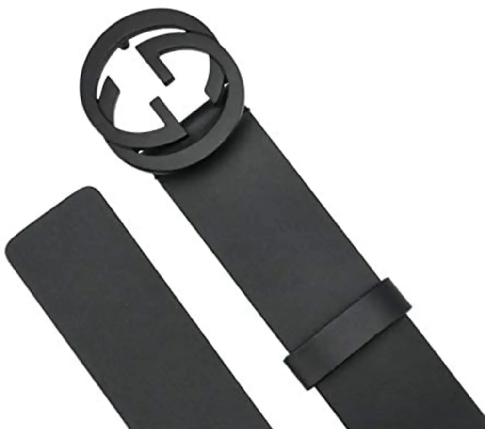 Thắt Lưng GUCCI Men’s SELLERIA Leather Belt NERO 368186-BGH0V-1000 - Ảnh 3