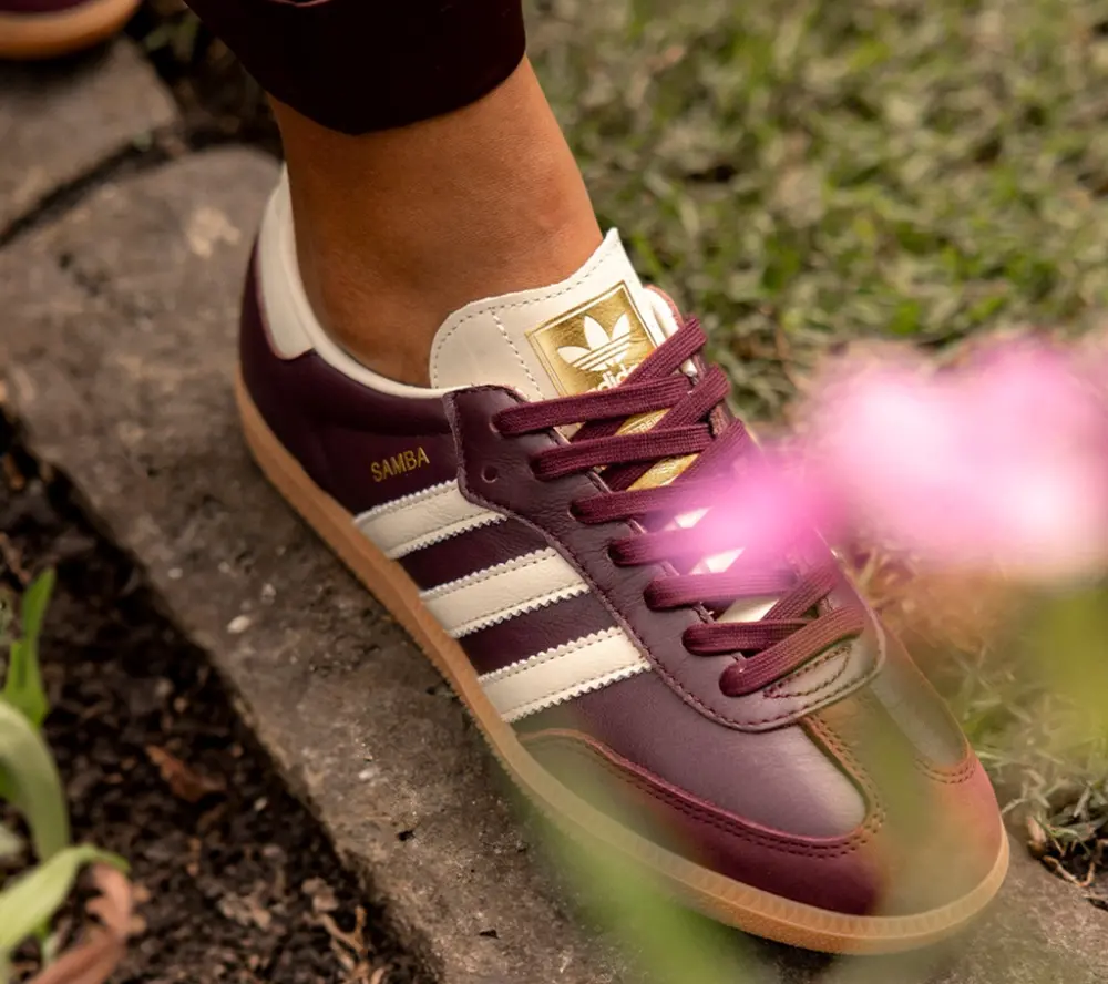 Giày Adidas Samba OG ‘Maroon’ ID0477 - Ảnh 3