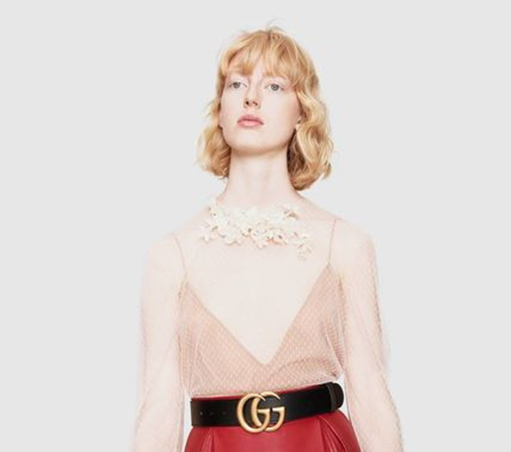 Thắt Lưng Gucci Double G Buckle 400593-AP00T-1000 - Ảnh 3