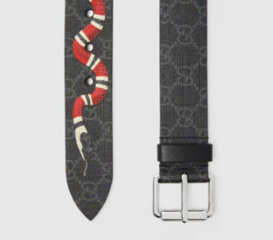 Alternative view of Thắt Lưng Gucci Kingsnake Print Belt 434520-K5O1N-1087