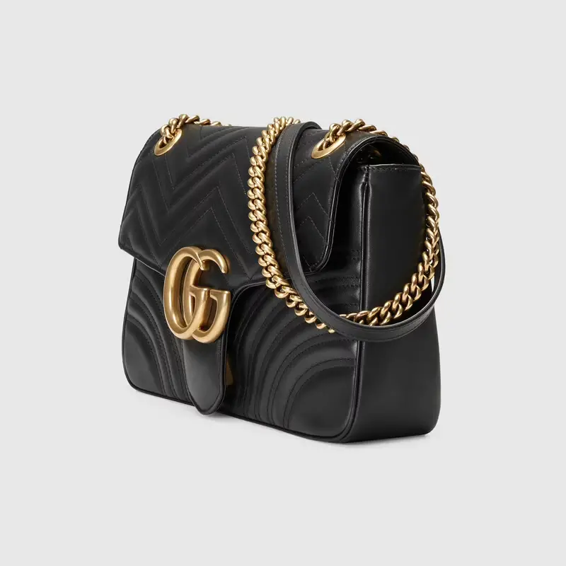 Túi Gucci Marmont Medium Matelassé Shoulder Bag 443496-DTDIT-1000 - Ảnh 3