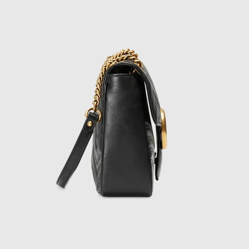 Alternative view of Túi Gucci Marmont Medium Matelassé Shoulder Bag ‎443496-DTDIT-1000