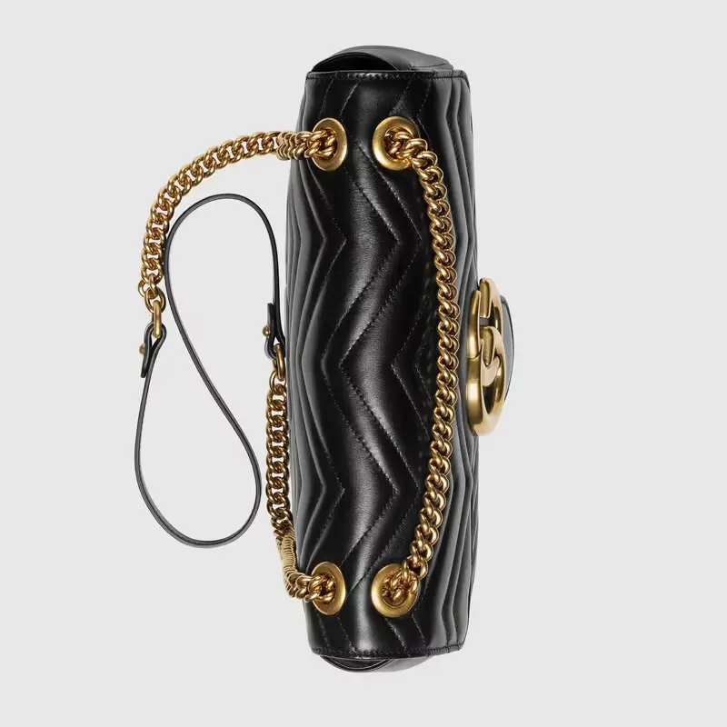 Túi Gucci Marmont Medium Matelassé Shoulder Bag 443496-DTDIT-1000 - Ảnh 4