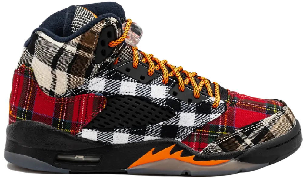 Giày Air Jordan 5 Retro 'Plaid' (GS) FD4814-008