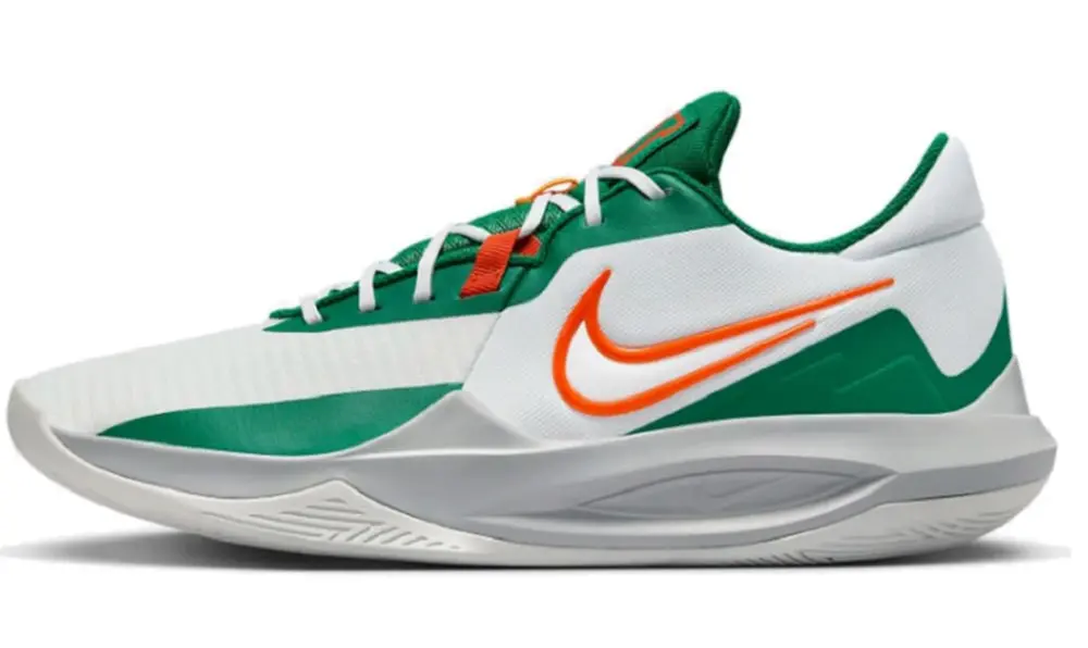 Alternative view of Giày Nike Precision 6 'Malachite Safety Orange' DD9535-103