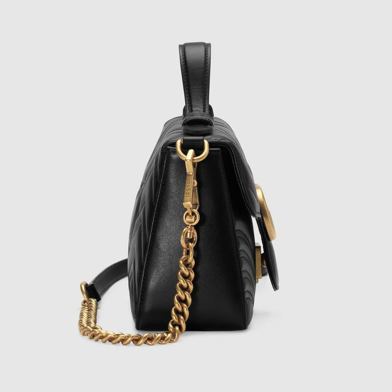 Túi Gucci GG Marmont Mini Top Handle Bag 547260 DTDIT 1000 - Ảnh 4