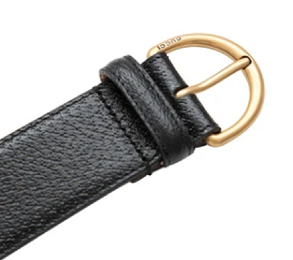 Thắt Lưng GUCCI Antique Bee Stud Belt 523307-DJ20T-1000 - Ảnh 3