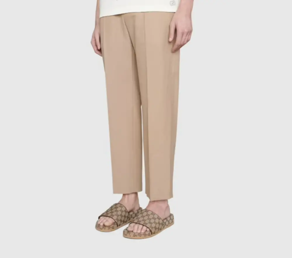 Alternative view of Dép Gucci Beige & Brown-GG Canvas Slides 624695-H6320-9763