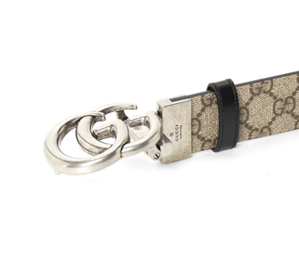 Thắt Lưng Gucci Aria GG Marmont ‘Beige’ 627055-92TIN-9769 - Ảnh 3