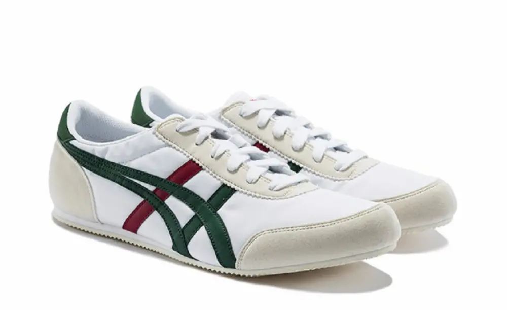 Giày Onitsuka Tiger Track Trainer White Green D318N-100 - Ảnh 5
