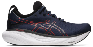 Giày Asics Gel Nimbus 25 Wide ‘Midnight Electric Red’ 1011B625-401