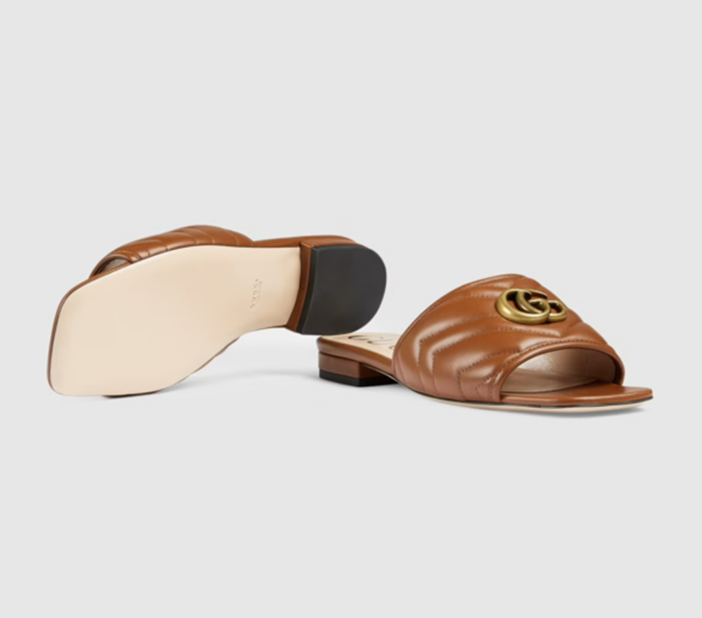 Dép Gucci Women’s Slide Sandal with Double G 646169-BKO60-2535 - Ảnh 3