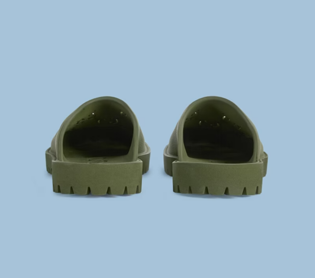 Dép Gucci Men’s GG Slip-on Sandal ‘Dark Green’ 655517-JFB00-3300 - Ảnh 3