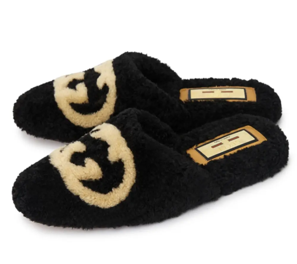 Alternative view of Dép Gucci Interlocking G ‘Black’ 658897-D0L00-1046