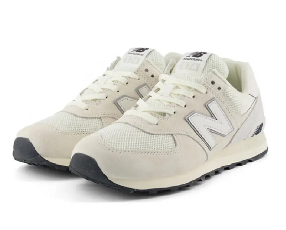 Giày New Balance 574 CNY Sneakers 'Beige White' U574LS2 - Ảnh 6