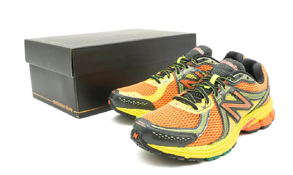 Giày New Balance Aimé Leon Dore x New Balance 860v2 'Orange' ML860AB2 - Ảnh 6
