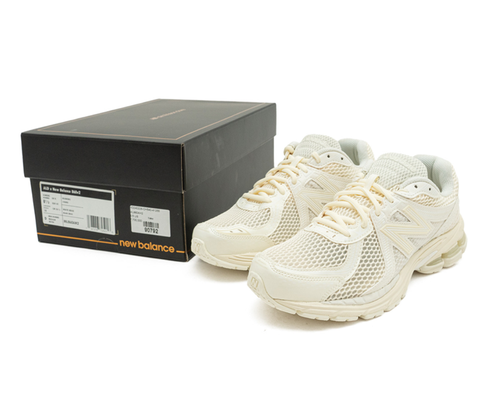 Giày New Balance 860v2 'Aime Leon Dore White' ML860AH2 - Ảnh 4