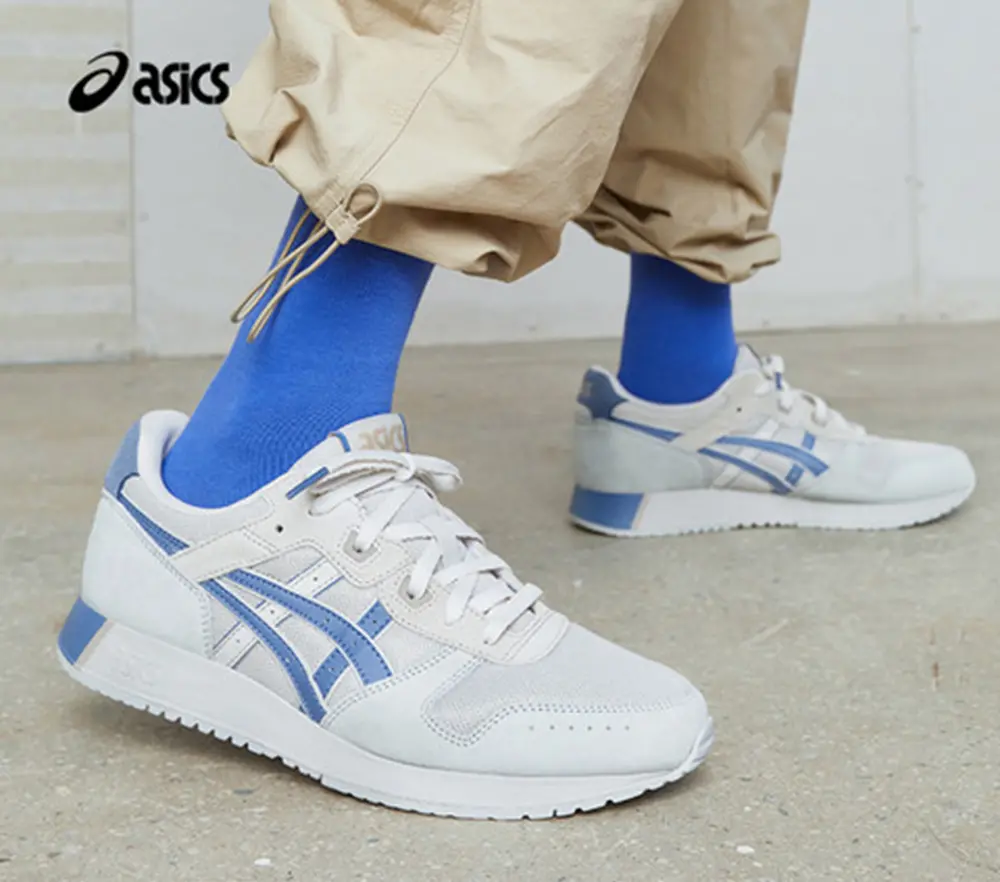 Alternative view of Giày Asics Lyte Classic Retro Athleisure 'Gray Blue' 1203A216-020