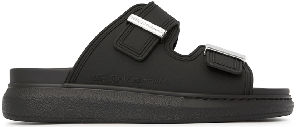 Dép Alexander Mcqueen Hybrid Slide ‘Black’ 663563-W4Q51-1081