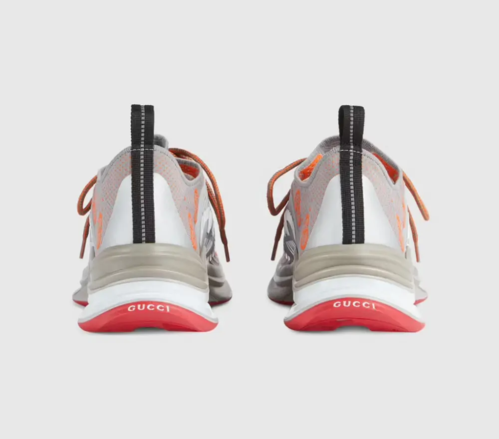 Giày Gucci Run Sneaker Fabric 'Grey' 680900-UF310-1270 - Ảnh 4
