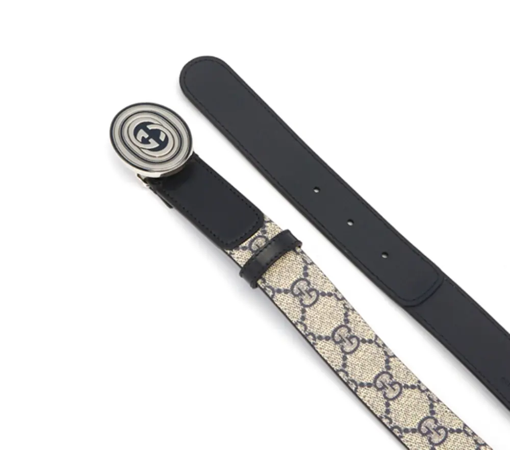 Alternative view of Thắt Lưng Gucci GG Buckle ‘Beige’ 699450-92TUX-4075