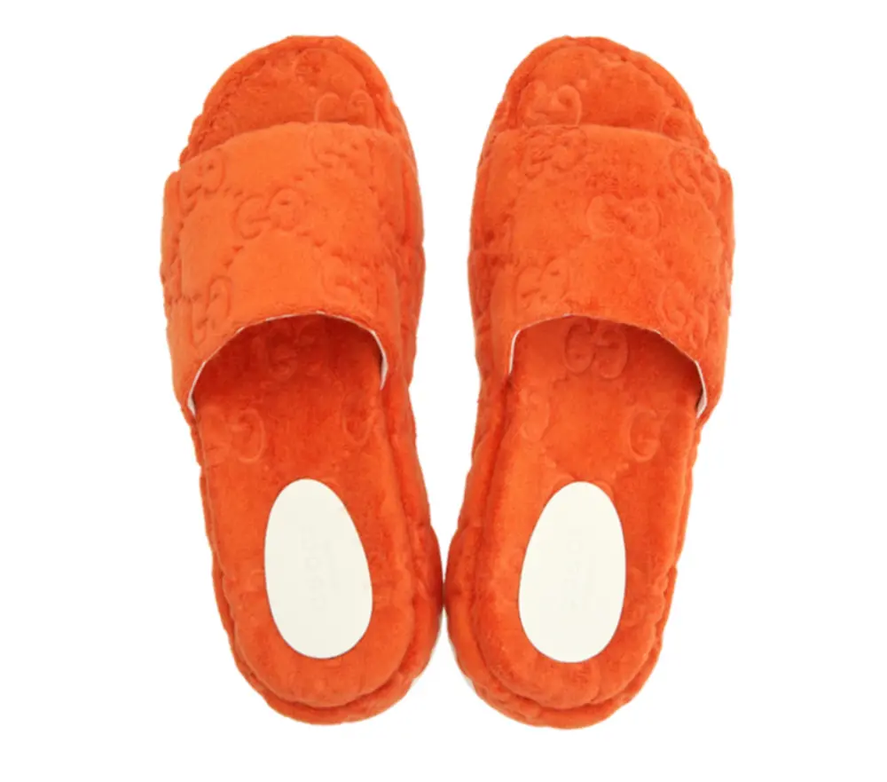 Alternative view of Dép Gucci GG Platform ‘Orange’ 700599-U2O00-7519