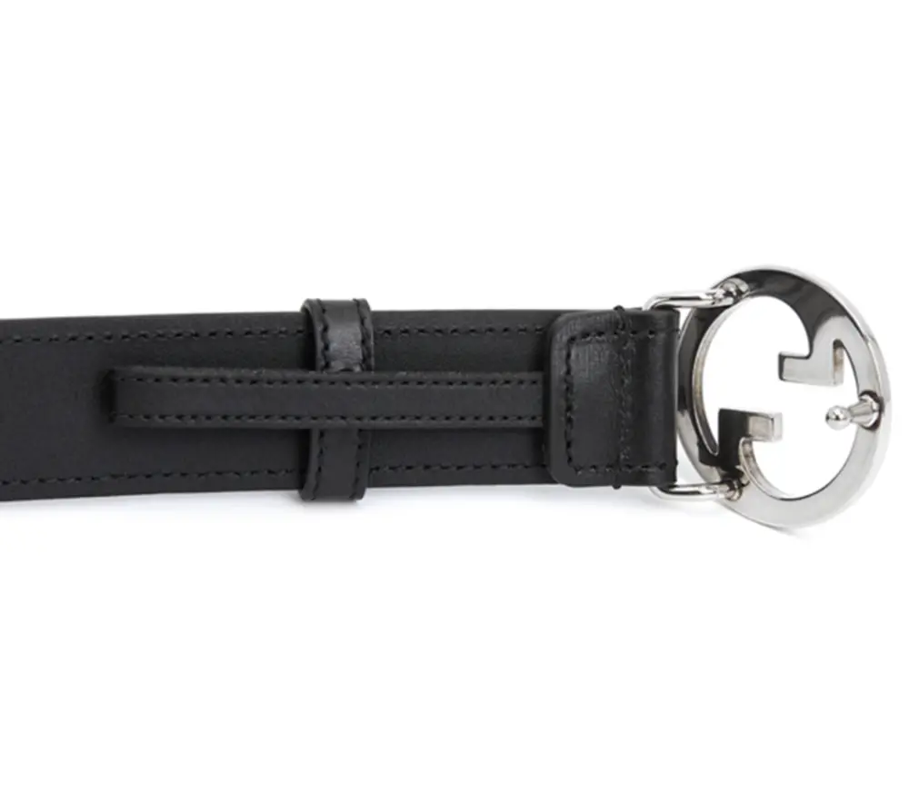 Thắt Lưng Gucci Blondie ‘Black’ 734771-US10N-1000 - Ảnh 3