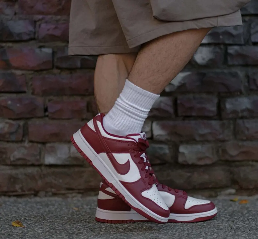 Giày Nike Dunk Low 'Team Red' DD1391-601 - Ảnh 3