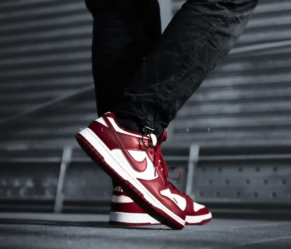 Giày Nike Dunk Low 'Team Red' DD1391-601 - Ảnh 4