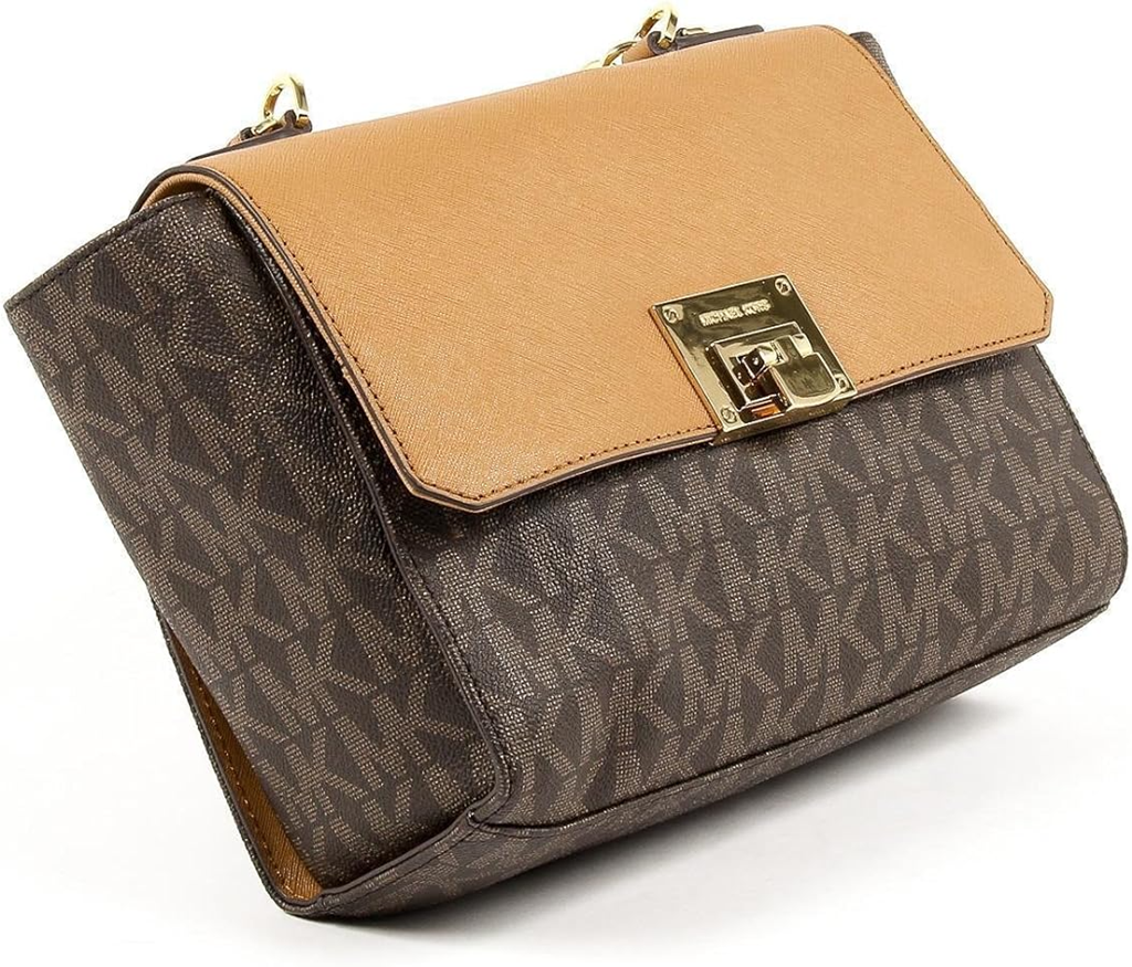 Túi Michael Kors Borsa Donna Tina 'Borwn' 35T7GT4S6B-BRN - Ảnh 3