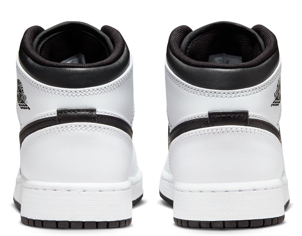 Giày Nike Jordan 1 Mid "Reverse Panda" Black White DQ8423-132 - Ảnh 4