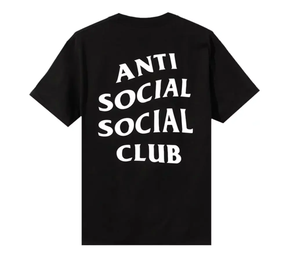 Alternative view of Áo Anti Social Social Club Logo 2 Tee 'Black' 100000103L2T-Black