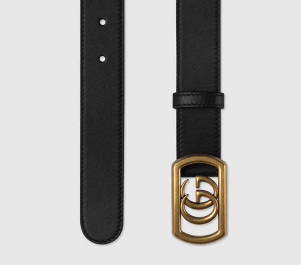 Thắt Lưng Gucci Frame Double G Buckle Belt 575587-AP00T-1000 - Ảnh 3
