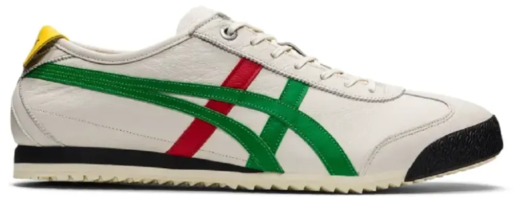 Giày Onitsuka Tiger Track Trainer White Green D318N-100