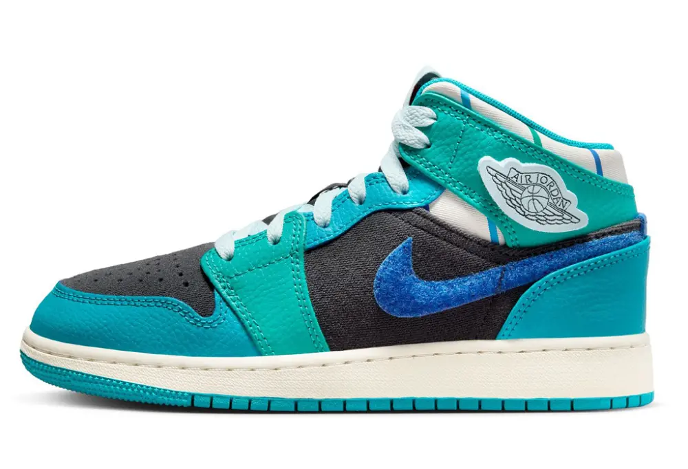 Giày Nike Jordan 1 Mid Inspired by the Greatest Aquatone FJ9482-004 - Ảnh 4