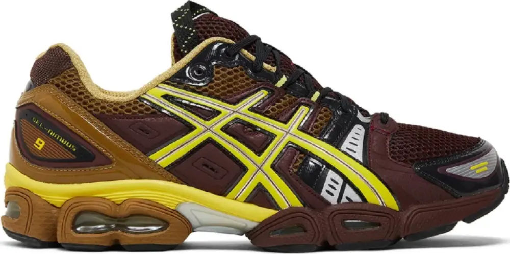Giày Asics UB3-S GEL-Nimbus 9 Rum 'Raisin/Green' 1201A442-600