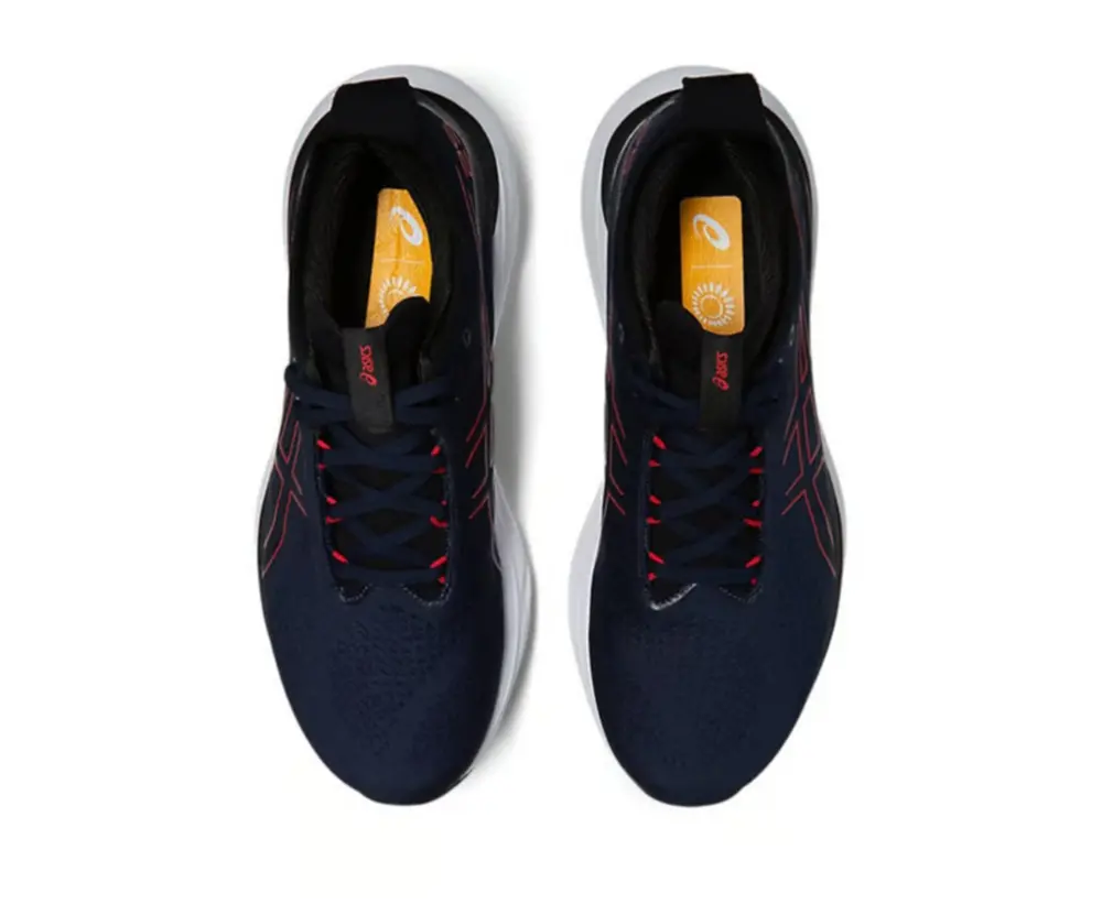 Giày Asics Gel Nimbus 25 Wide ‘Midnight Electric Red’ 1011B625-401 - Ảnh 4