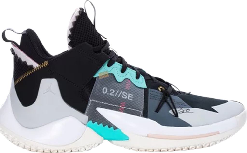 Giày Nike Air Jordan Why Not Zer0.2 SE 'Black' AQ3562-001